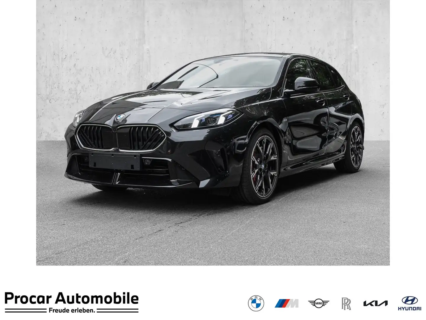 BMW 120 MSport HuD H/K DA+ PA+ LED PDC RFK Noir - 1