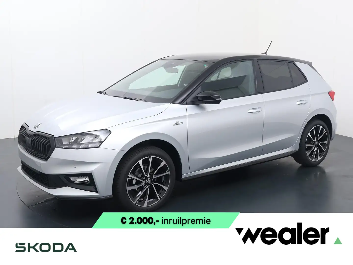Skoda Fabia Monte Carlo 1.0 TSI 95 PK | 17" Lichtmetalen velge Zilver - 1