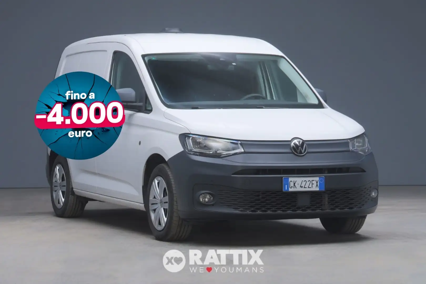 Volkswagen Caddy 2.0 TDI SCR 122CV Business 4motion allestito Bagg Weiß - 1