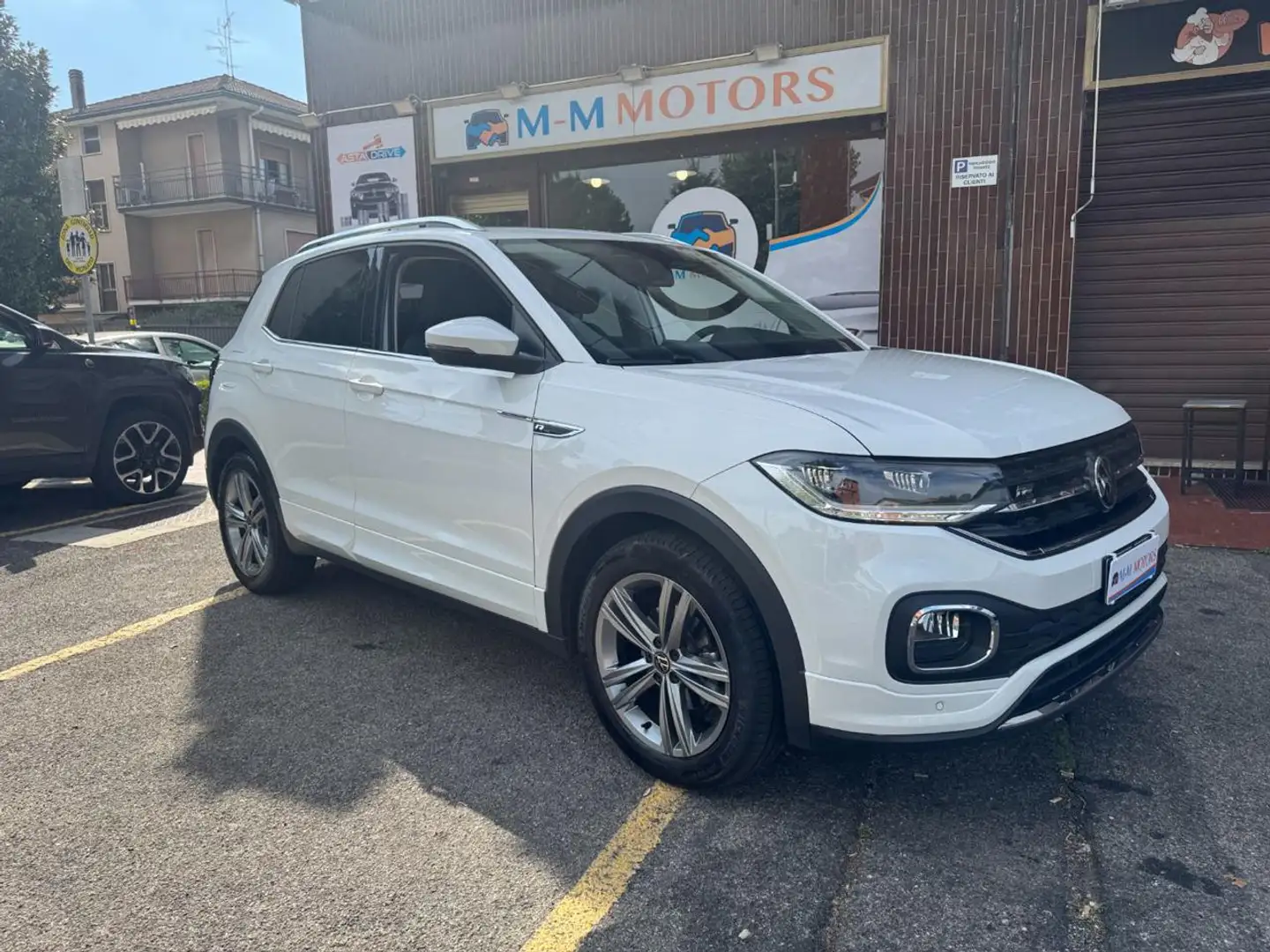 Volkswagen T-Cross 1.0 TSI 110 CV  R-LINE   **UNICO PROPRIETARIO** Bianco - 1