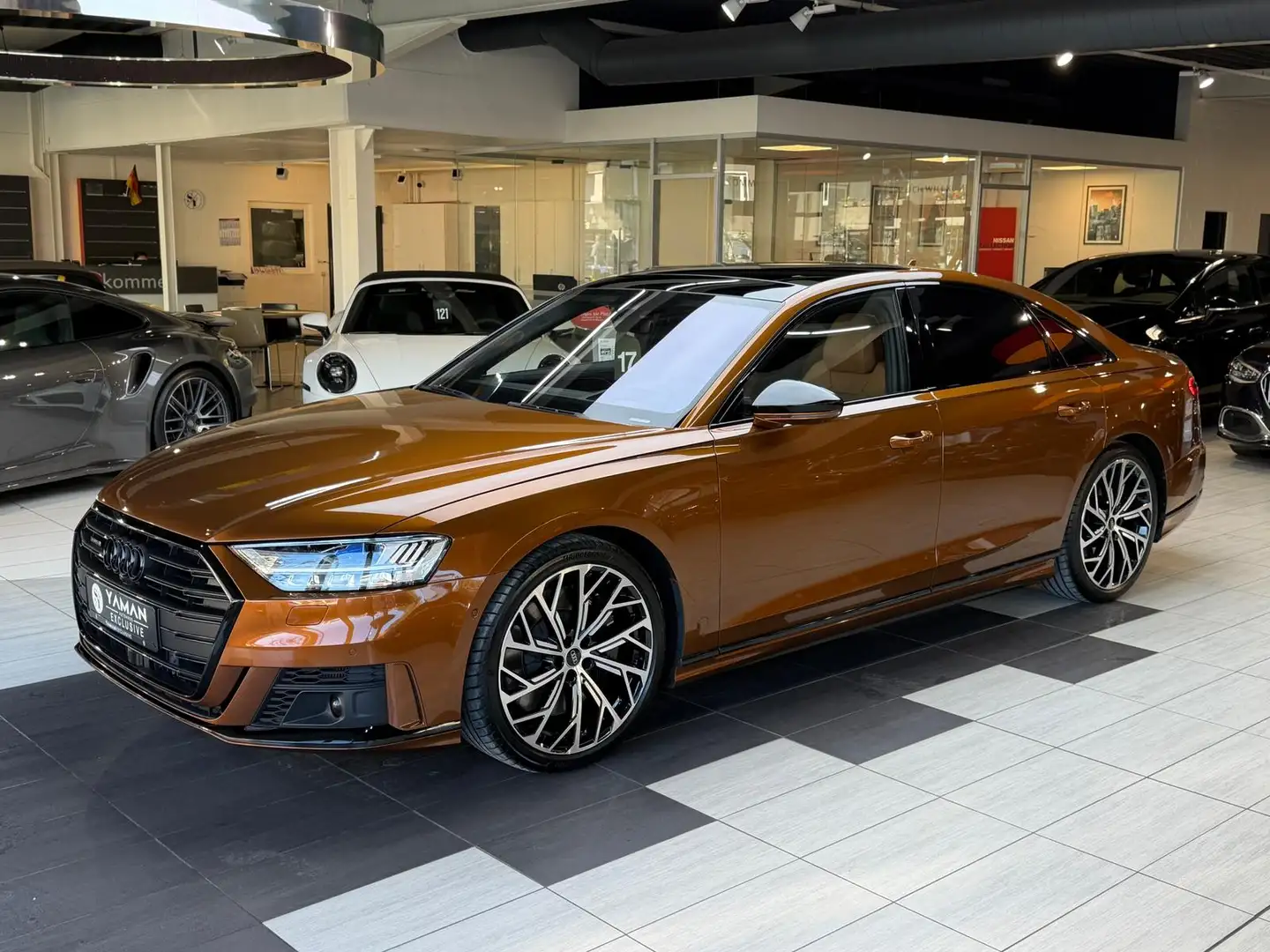 Audi A8 60 TDI qu.*Sportpaket*Pano*HuD*StHzg*B&O* Oranje - 2