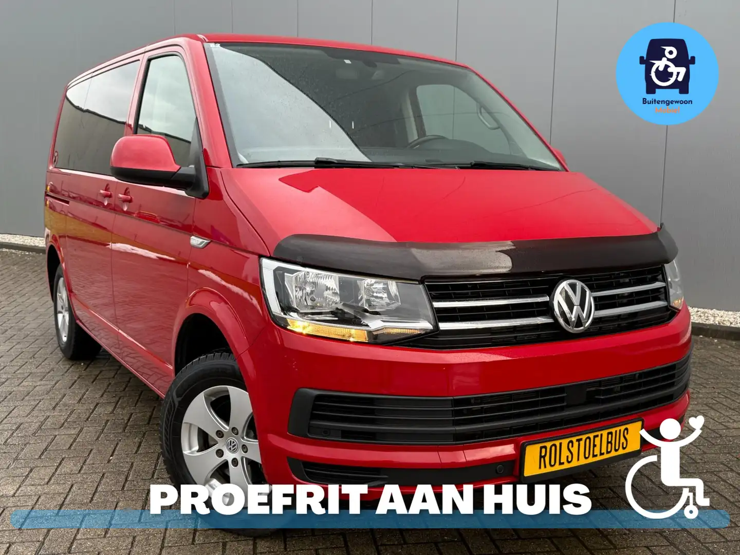 Volkswagen Transporter Multivan Caravelle (2019) Rolstoelbus DAHL Rouge - 1