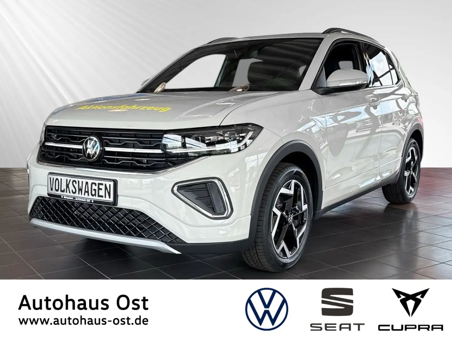 Volkswagen T-Cross R-Line 1.0 TSI DSG Klima Rückfahrkamera Grijs - 1