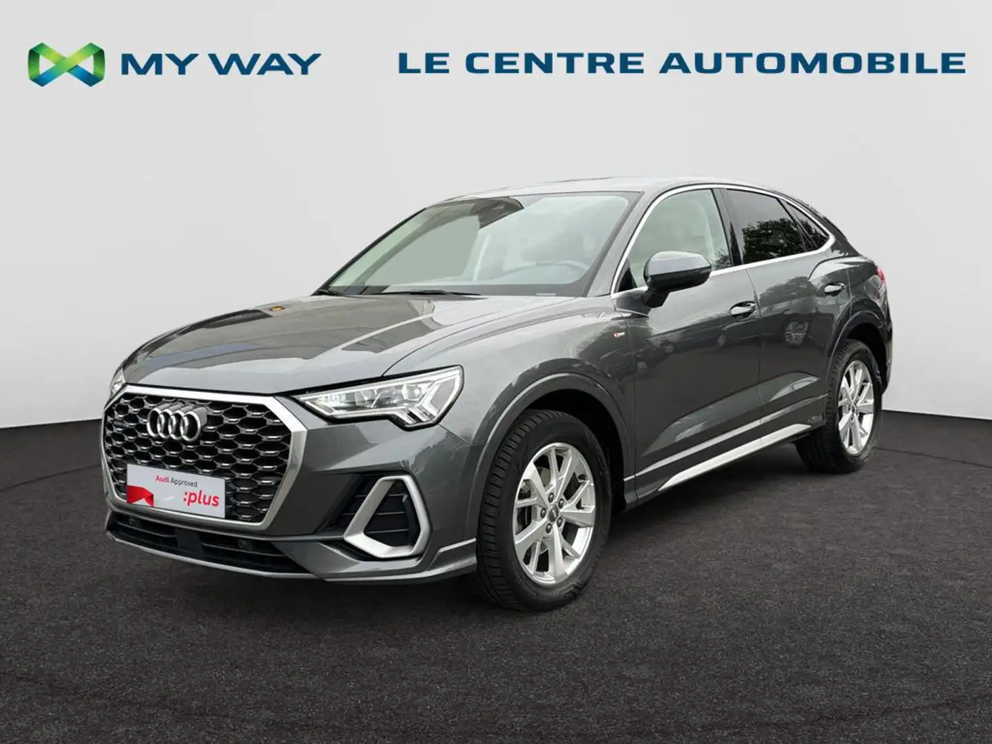 Audi Q3 Sportback Audi Q3 Sportback S line 35 TDI quattro  Grijs - 1