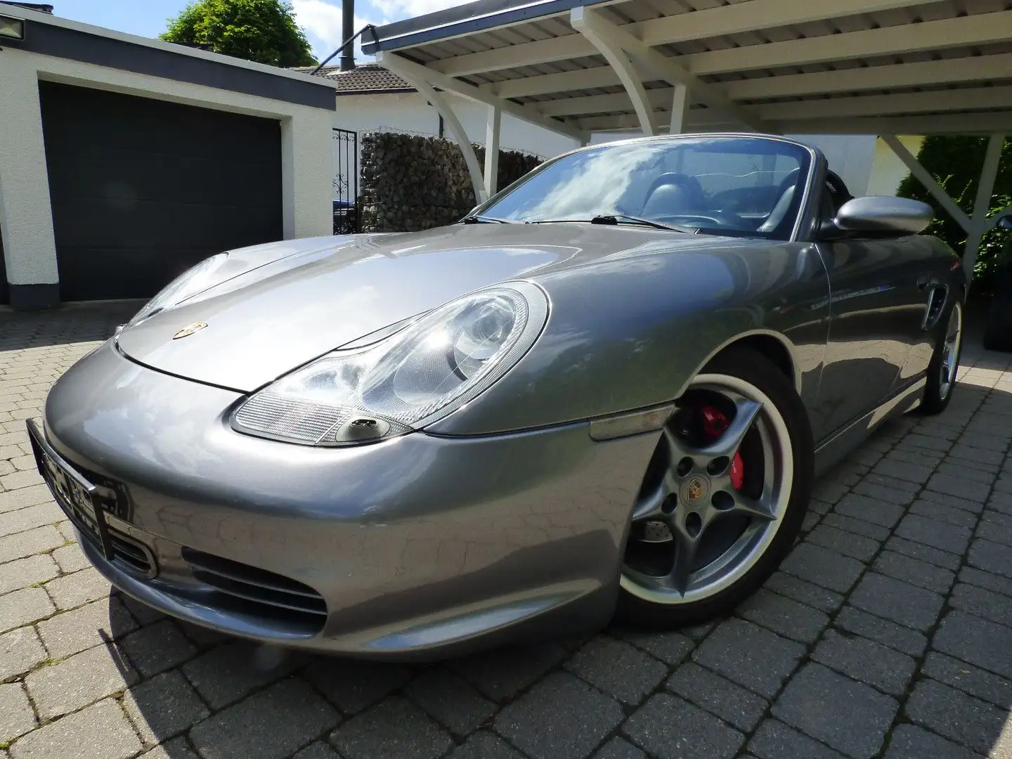 Porsche Boxster S *AEROkit ab Werk*Gemballa Auspuff*Xeno Grau - 1