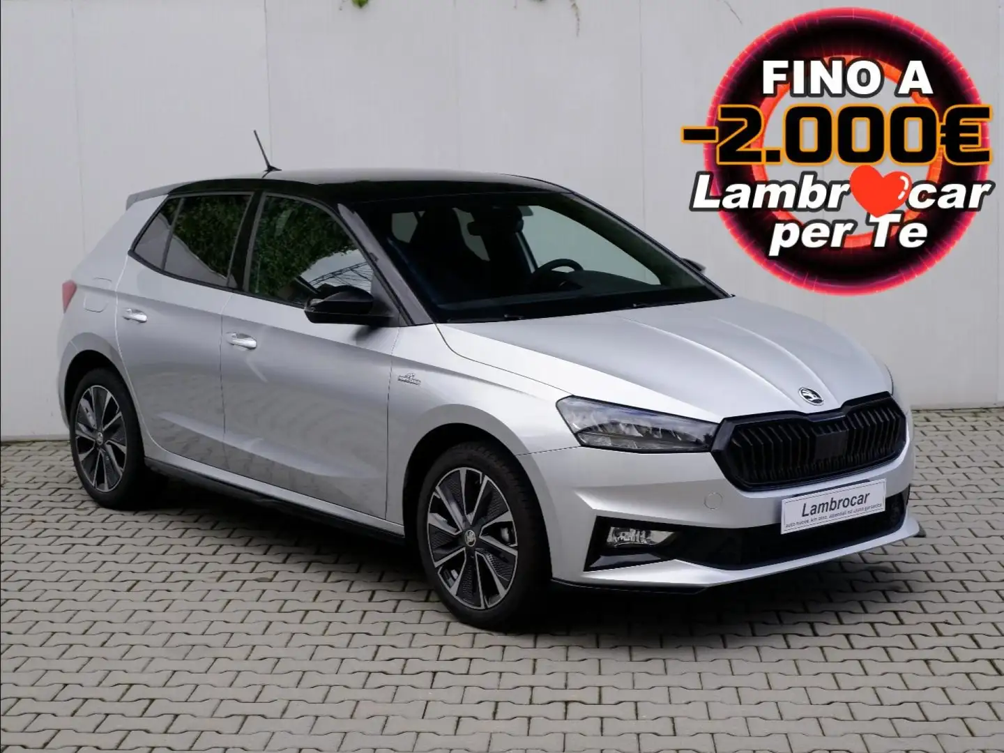 Skoda Fabia 1.0 TSI EVO 95cv Monte Carlo KM0 Argento - 1
