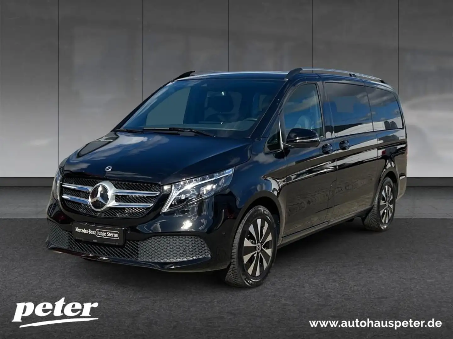 Mercedes-Benz V 300 d 4MATIC LED+STHZG+DISTR+PANO+AHK+SOUND Noir - 1