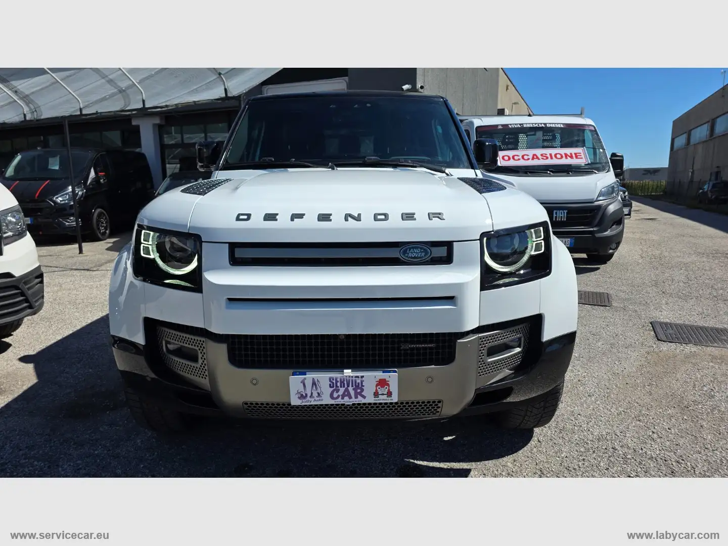 Land Rover Defender 90 3.0D I6 200 CV AWD Auto SE Bianco - 2