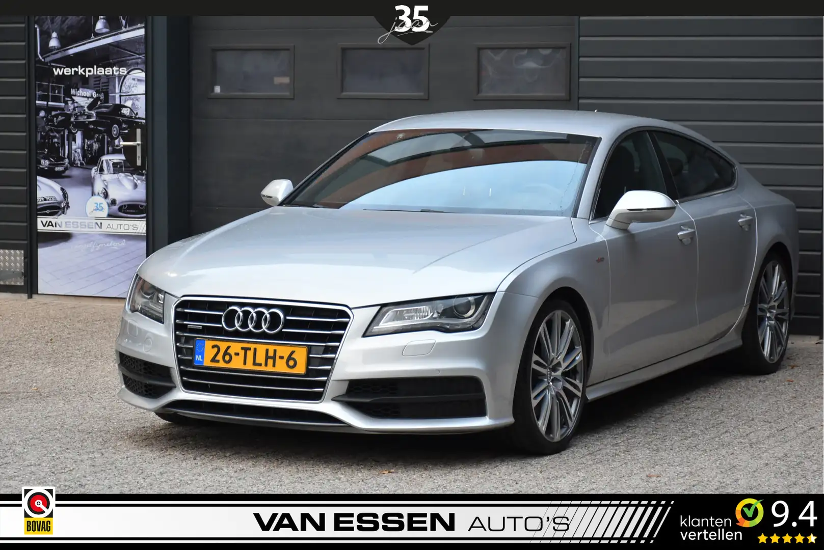 Audi A7 Sportback 3.0 TFSI Quattro S Edition Navi Leder Me Grijs - 2