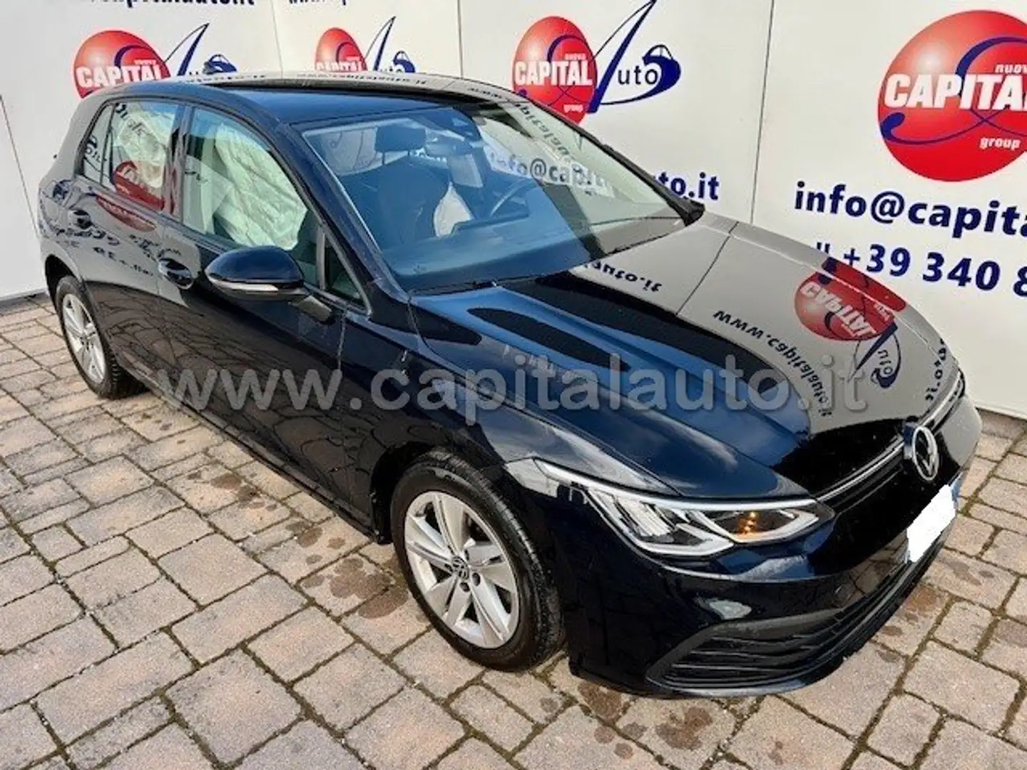 Volkswagen Golf 2.0 tdi Life 115cv NETTO 11900 Zwart - 2