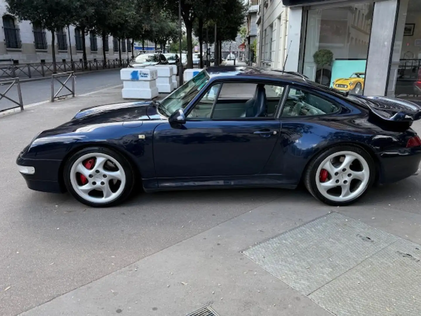 Porsche 911 3.6i Turbo  TYPE 993 COUPE Turbo Bleu - 2