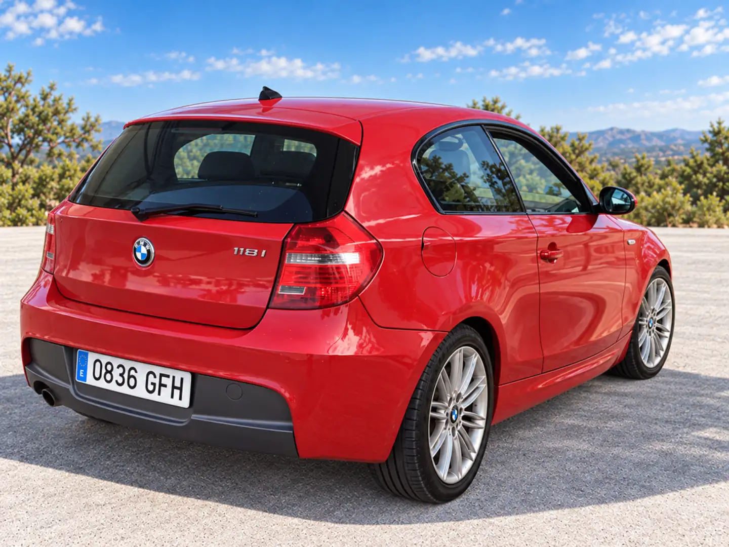 BMW 118 118i Rojo - 2