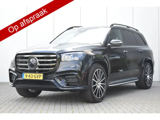 Mercedes-Benz GLS 450 D 4MATIC AMG-Line Obsidiaanzwart GRIJS KENTEKEN 28