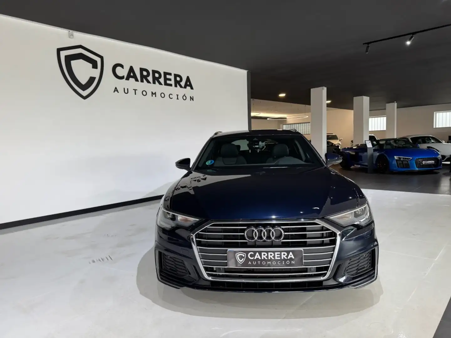 Audi A6 Avant 40 TDI S line S tronic Azul - 2