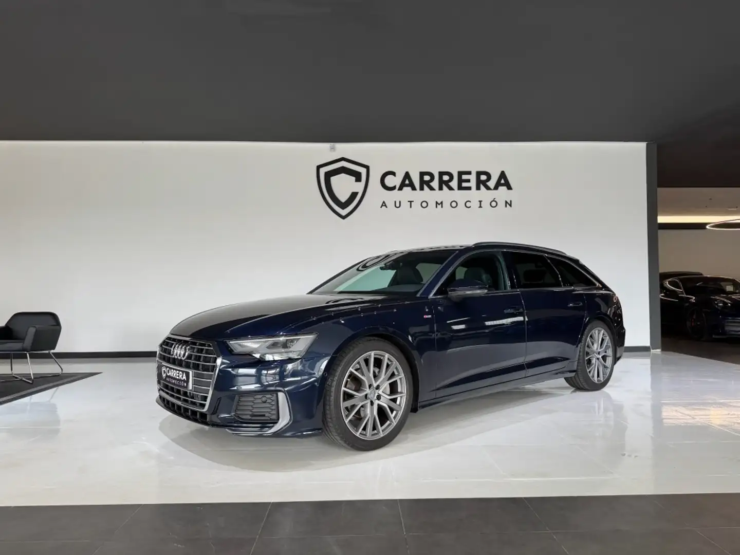 Audi A6 Avant 40 TDI S line S tronic Azul - 1