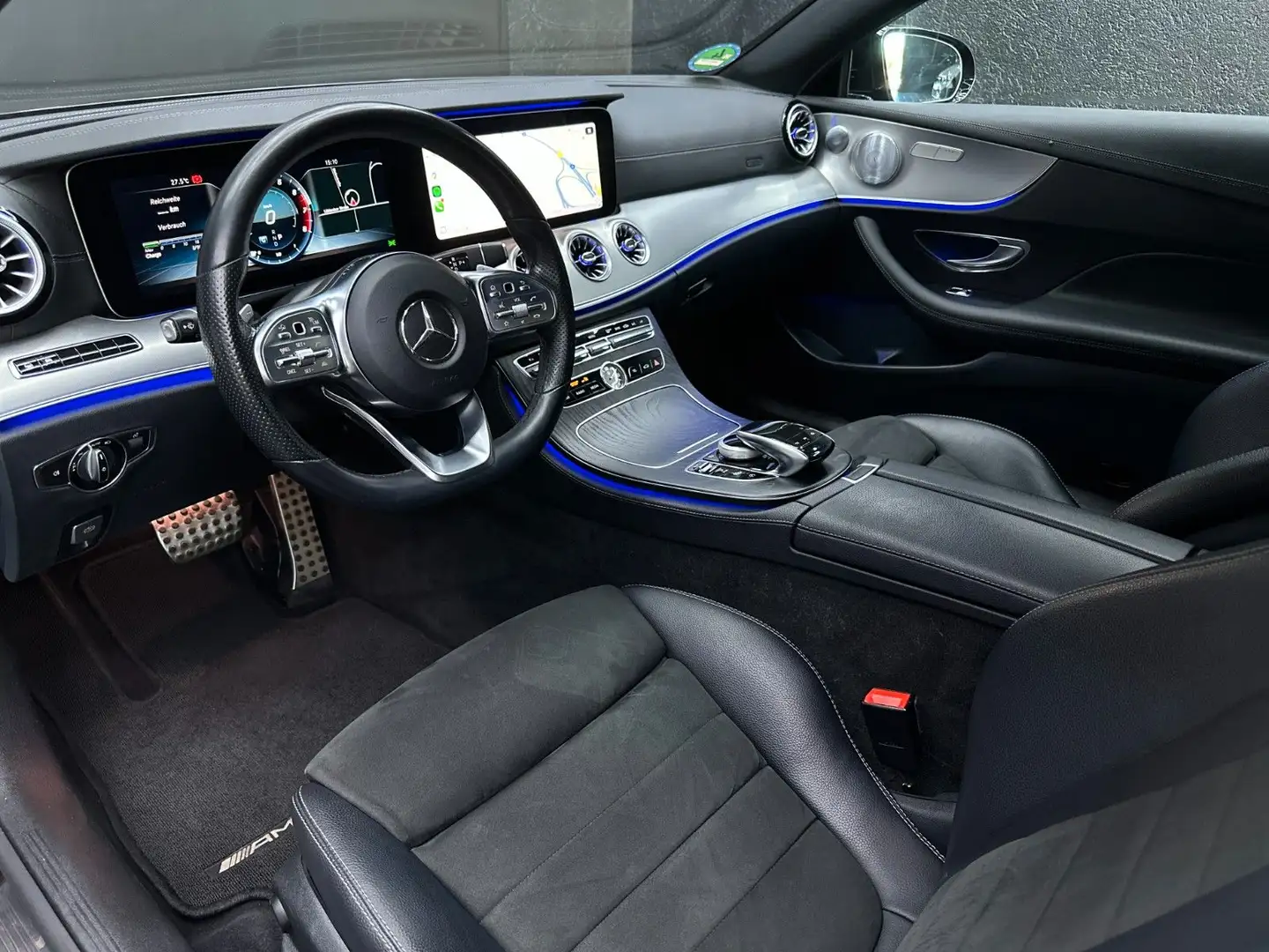 Mercedes-Benz E 300 *COUPE*E53*AMG*1.HAND*WIDESCR*360*BURME*ACC Rouge - 2