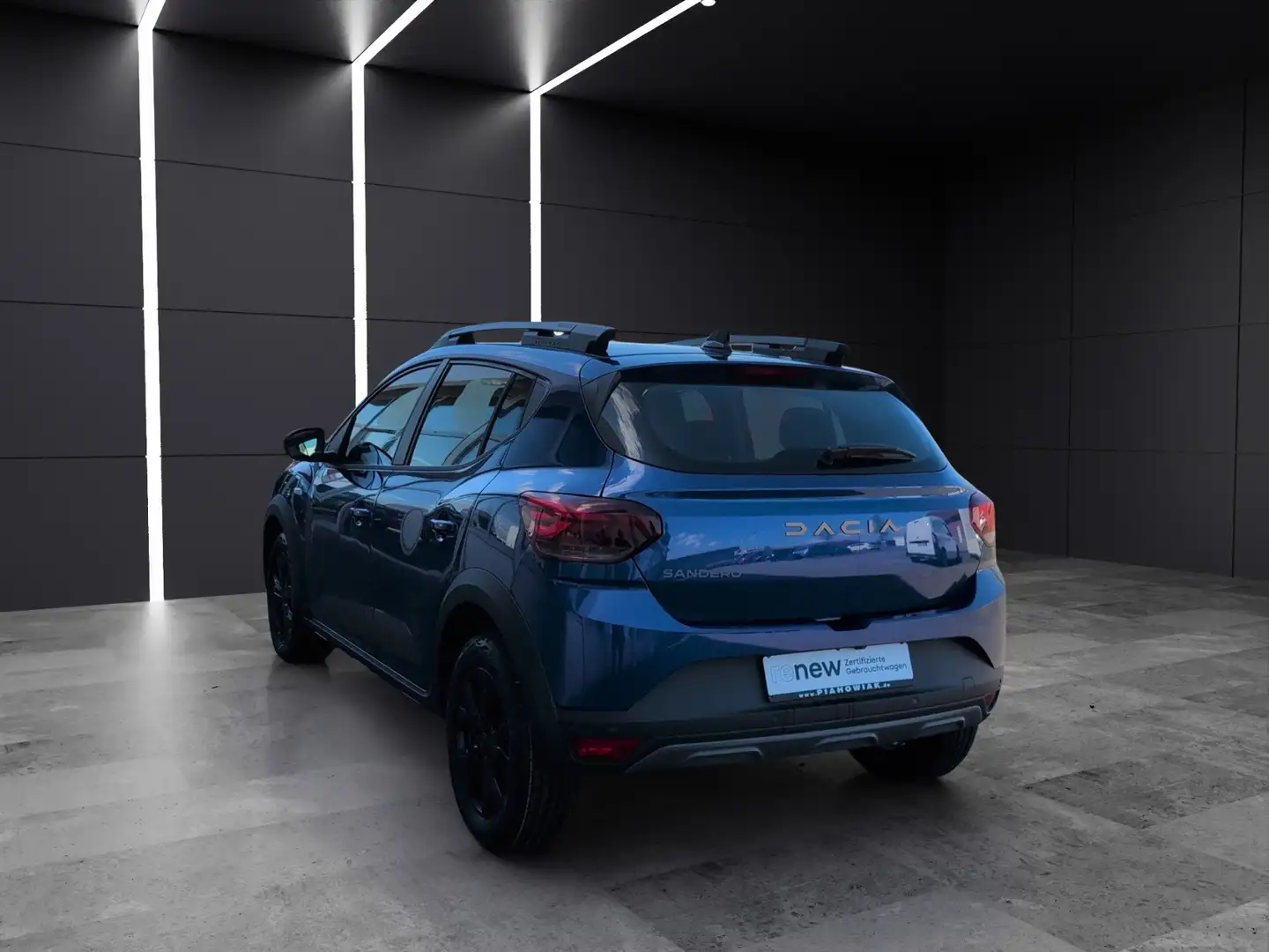 Dacia Sandero Stepway Extreme+ TCe 100 ECO-G Sitzheizung Navi Rü Blau - 2