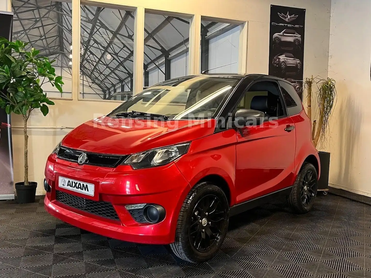 Aixam City SPORT GT 8 PS Mopedauto Microcar Minicar 45 Piros - 2
