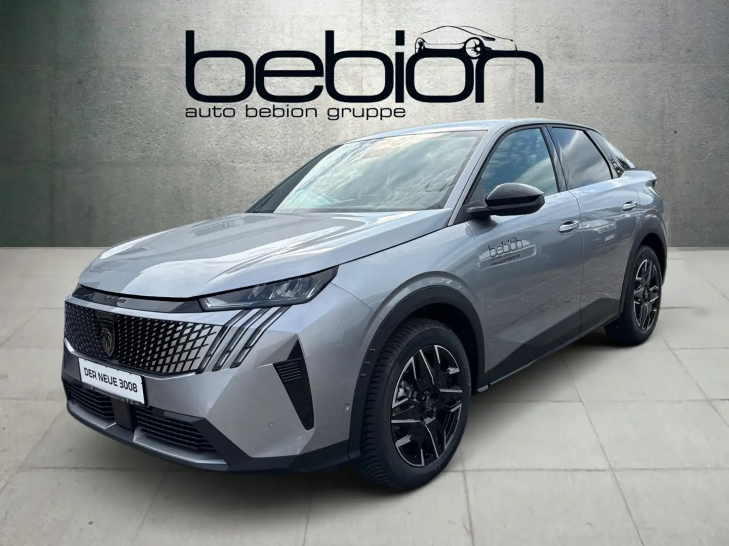 Peugeot 3008 1.2 145 Allure PDC LED KeyLess KlimaA Grau - 2