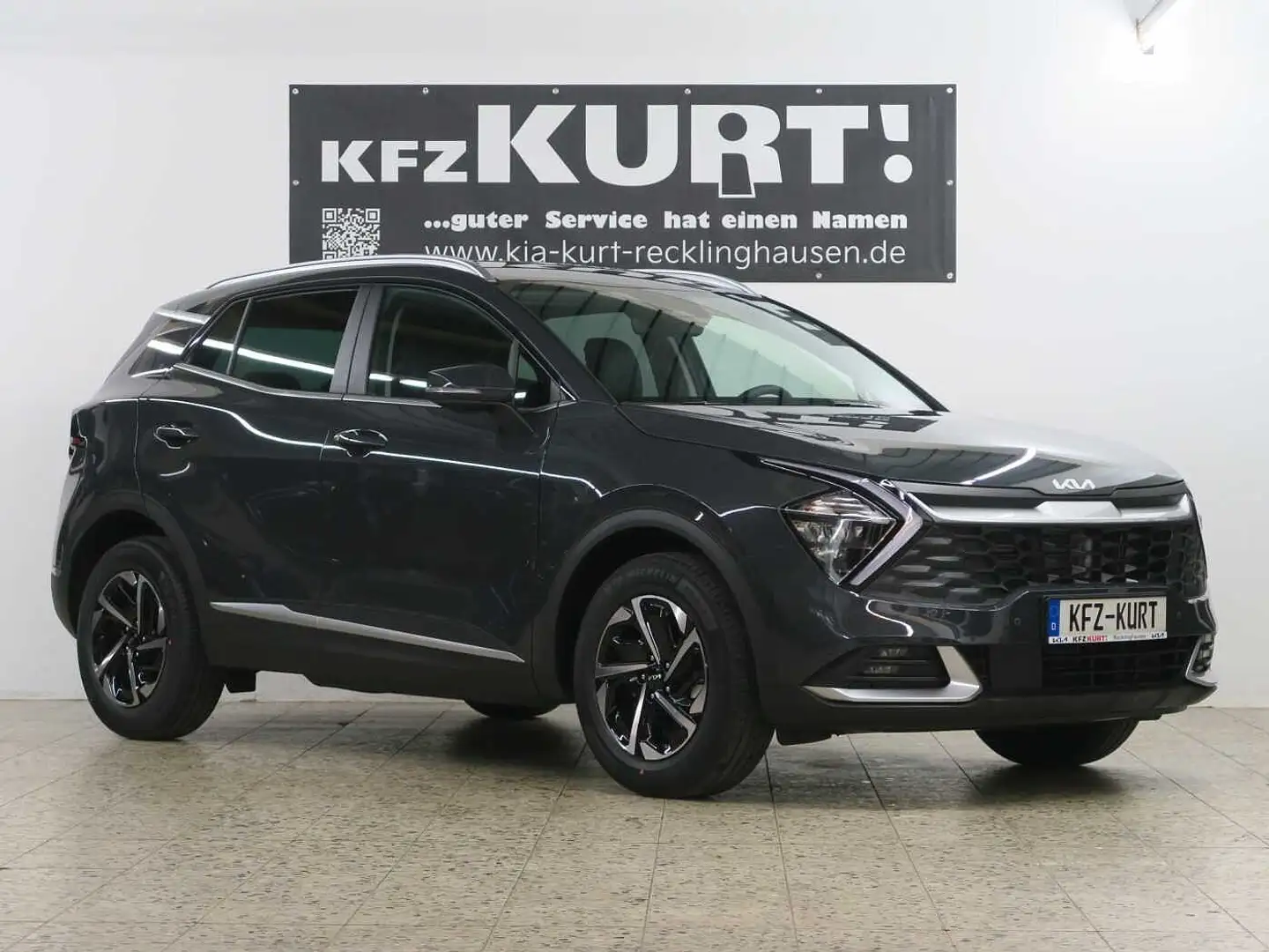 Kia Sportage 1.6 T-GDI Hybrid 2WD Aut. Vision! Grau - 1