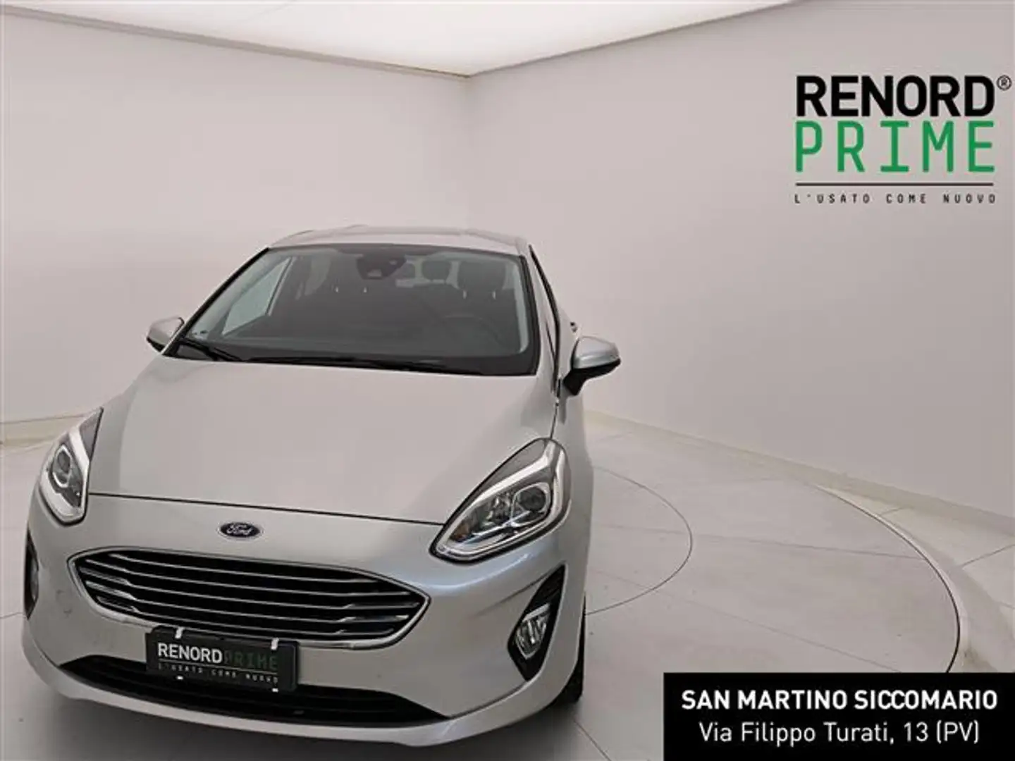 Ford Fiesta 5 Porte 1.1 75cv Titanium Grigio - 1