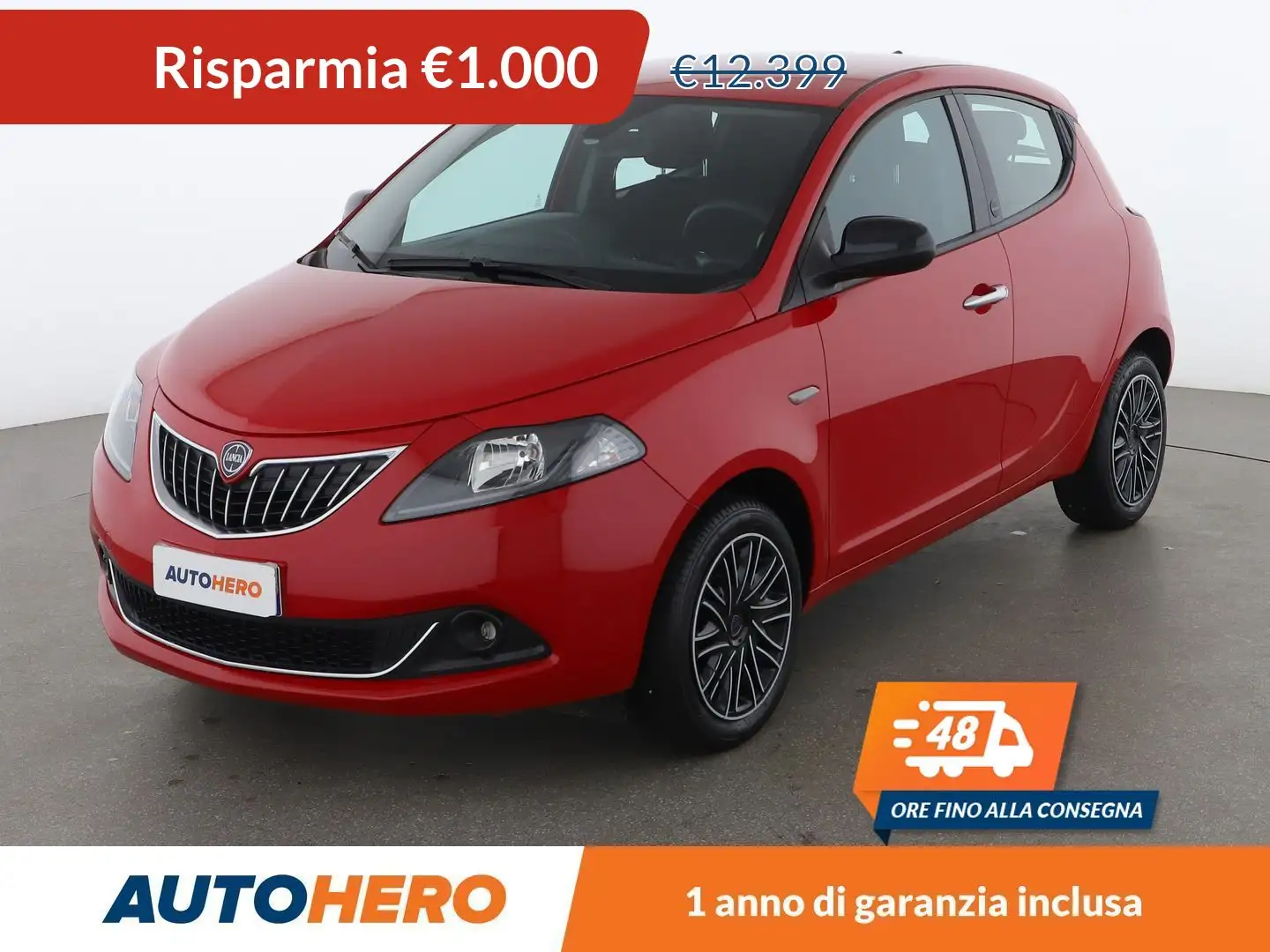 Lancia Ypsilon 1.0 Mild-Hybrid Gold MHEV Rojo - 1
