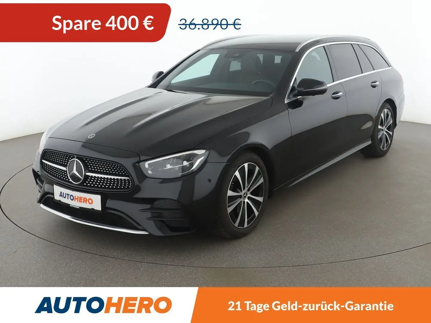 Mercedes-Benz E 220 E 220 d AMG Line Aut.*BURMESTER*360CAM*NAVI*TEMPO* Schwarz - 1