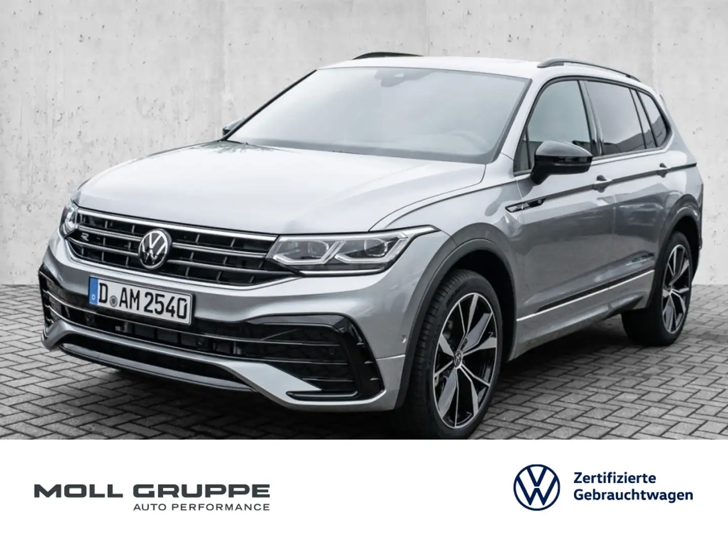 Volkswagen Tiguan Allspace R-Line 2.0 l TSI 4M DSG Pano*ACC Silber - 1