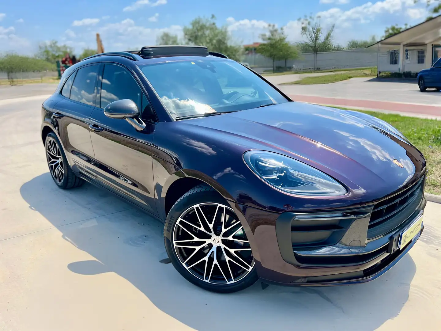 Porsche Macan Macan 2.0 T 265cv pdk TETTO RUBINO UNICA Rouge - 1