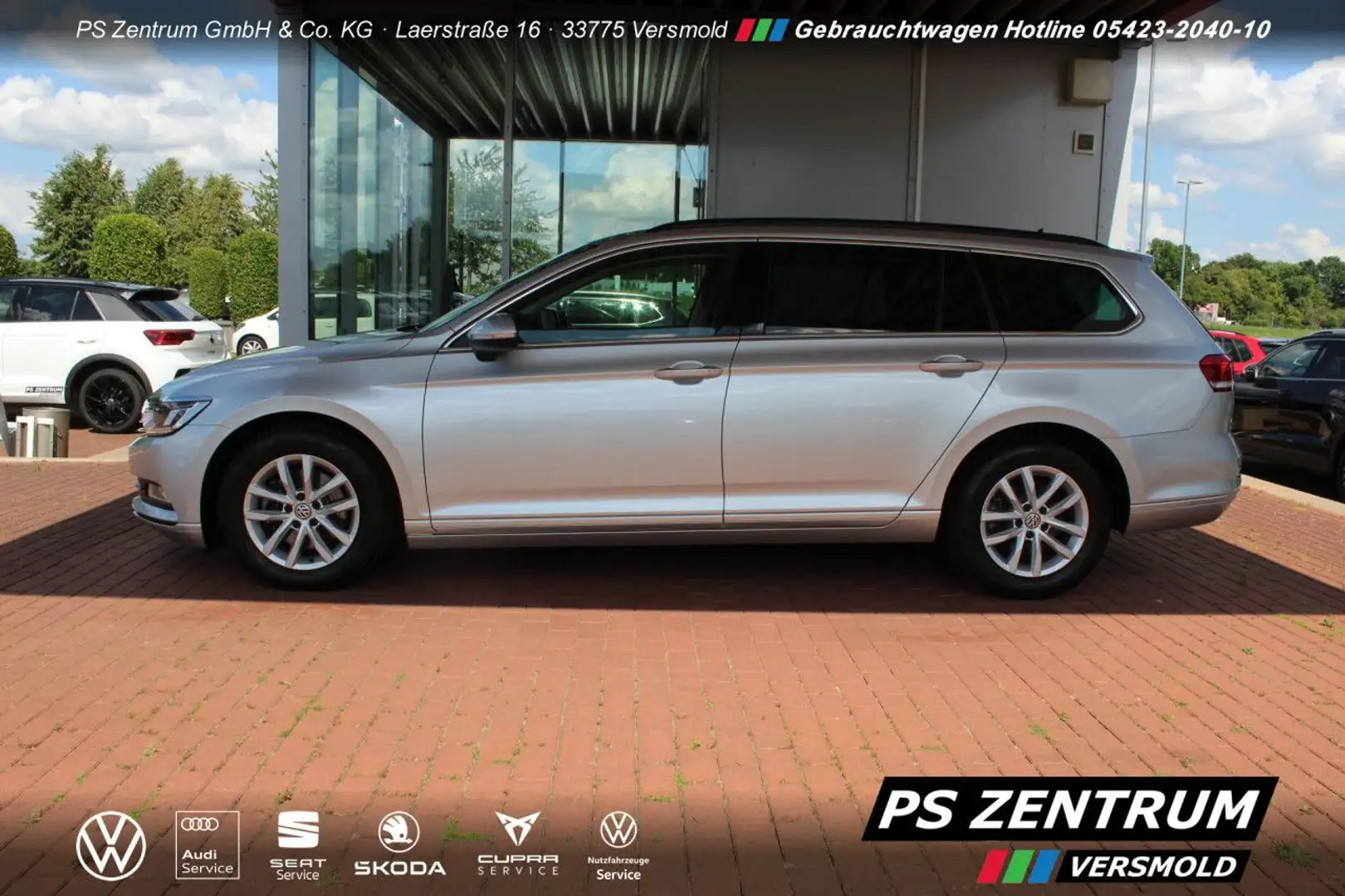 Volkswagen Passat Variant 1.6 TDI DSG Comfortline NAVI ACC Zilver - 2