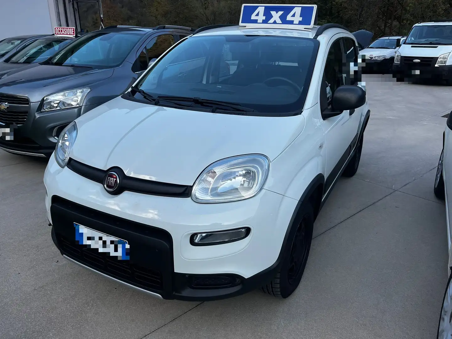 Fiat Panda Panda 0.9 t.air t. 4x4 85CV Blanco - 1