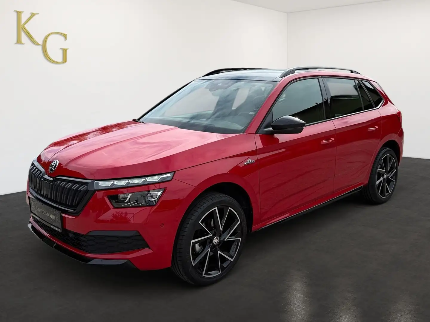 Skoda Kamiq 1,0 TSI Monte Carlo DSG ab ca. 210€ monatlich Rojo - 2