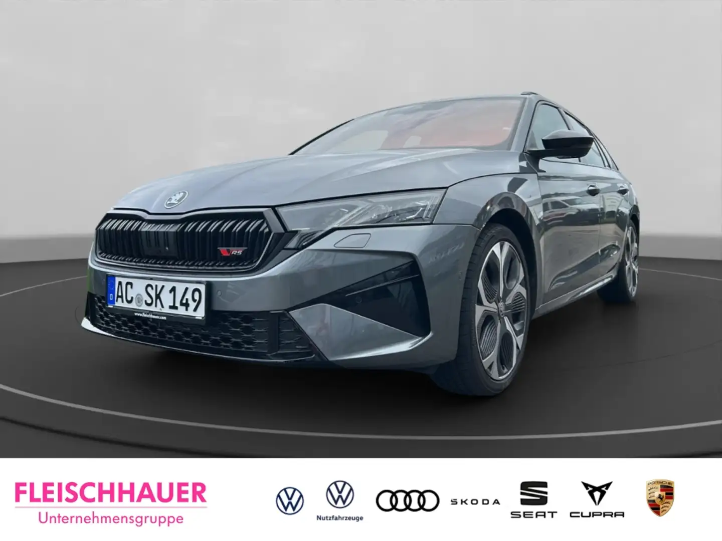 Skoda Octavia Combi RS 2,0 TSI DSG+PANORAMA+NAVI+SHZ Grau - 1