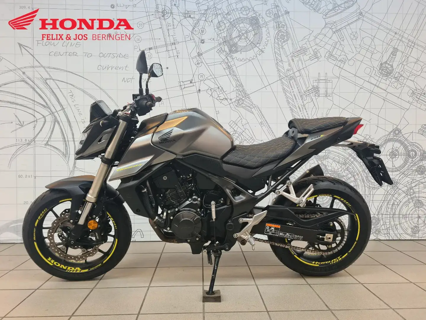 Honda CB 750 Hornet 750 Gris - 2