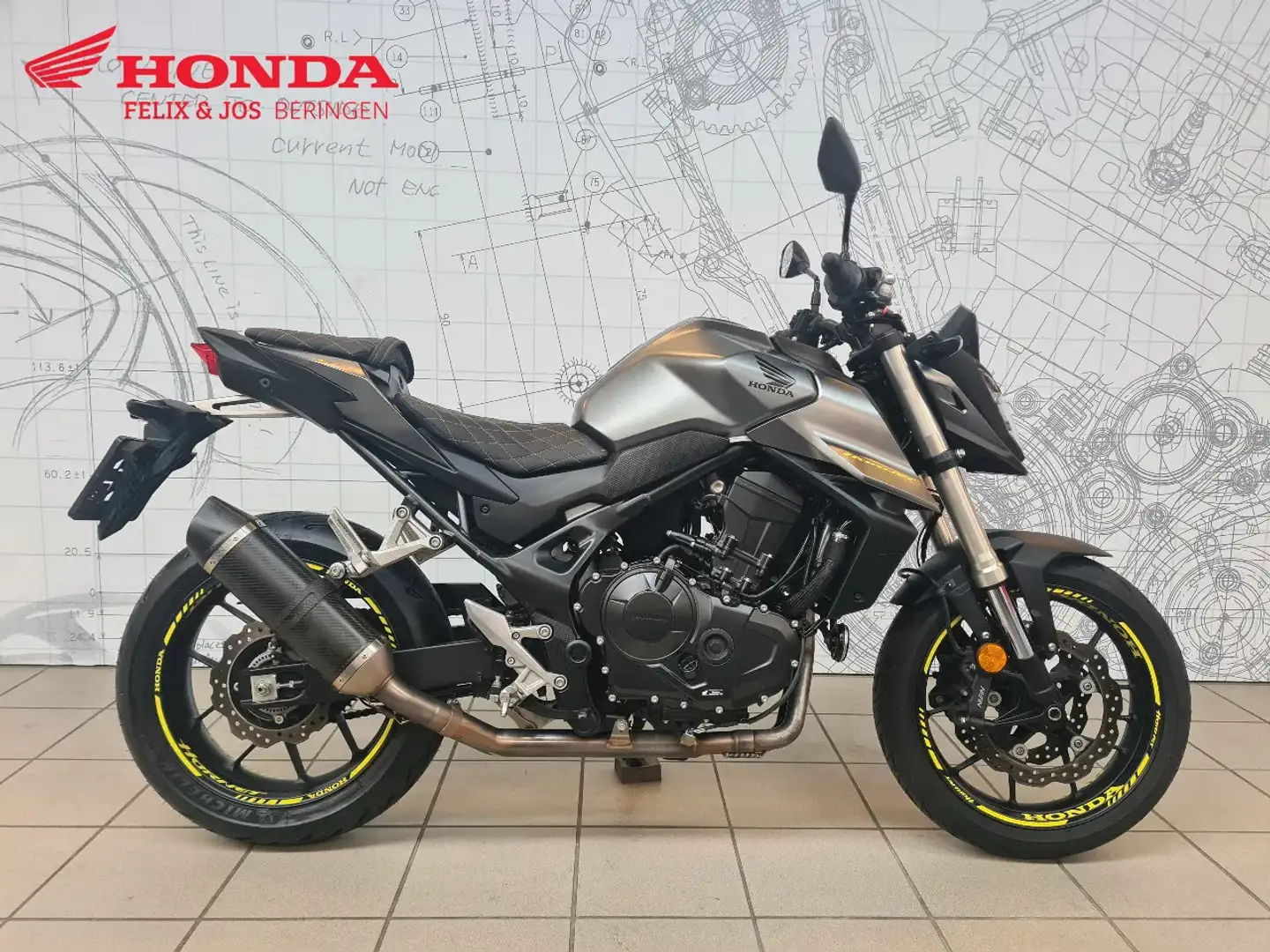 Honda CB 750 Hornet 750 Gris - 1