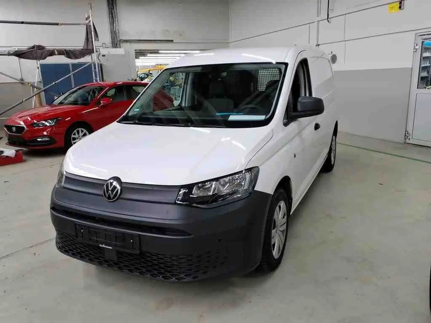 Volkswagen Caddy Maxi Cargo 2,0 TDI ..netto 21.656,-- Weiß - 1