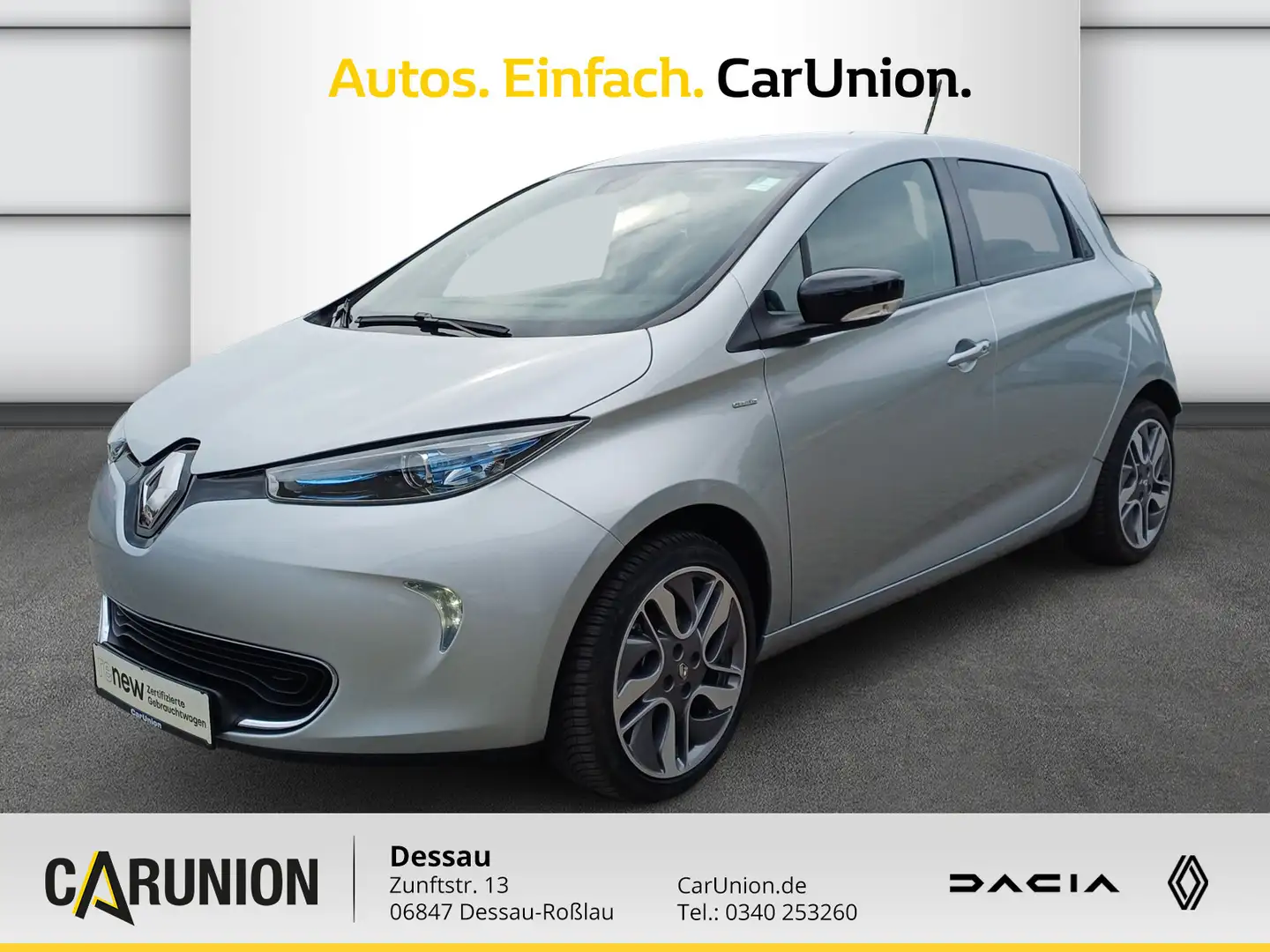 Renault ZOE LIFE Option auf LIMITED Paket Grau - 1