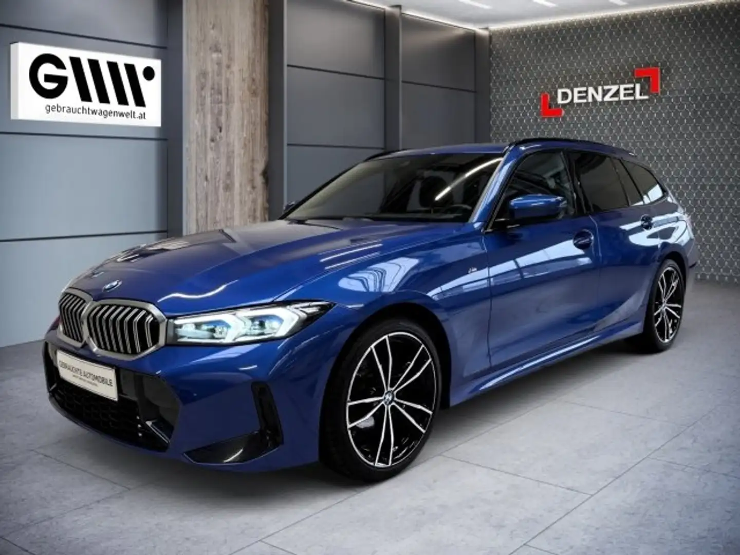 BMW 320 d xDrive Touring G21 Bleu - 1