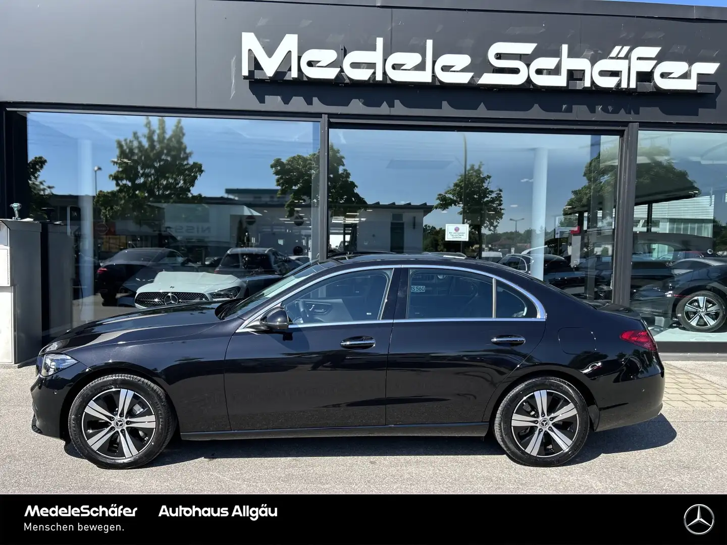 Mercedes-Benz C 400 C 400 e 4M Distronic 3D HuD AHK Sitzklima NP98 SHD Negro - 2