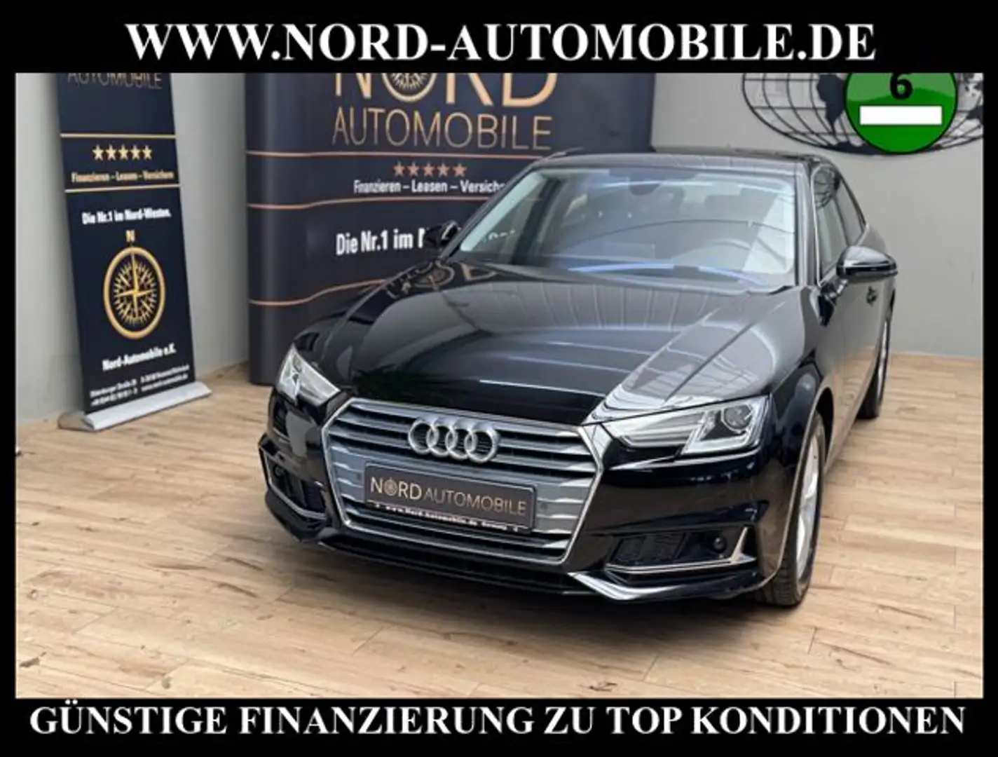 Audi A4 Lim. 40 TDI sport *190PS*NAVI*ACC*UPE:53 Fekete - 1