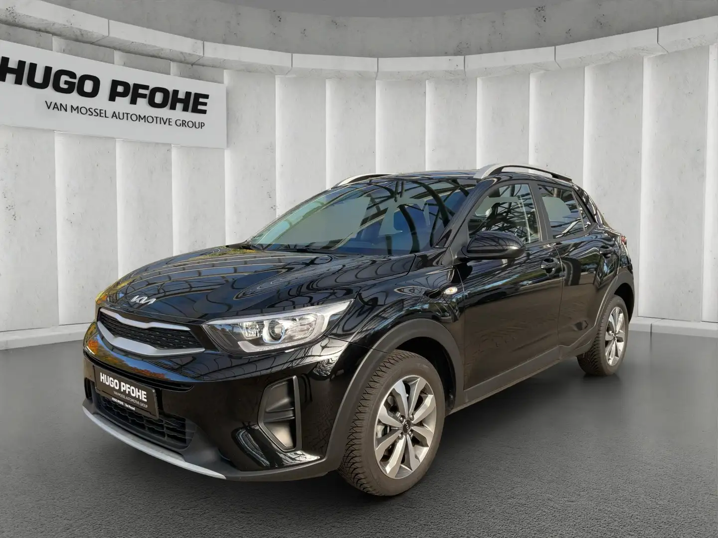 Kia Stonic 1.0 T-GDI Pure Navi SHZ PDC Zwart - 1