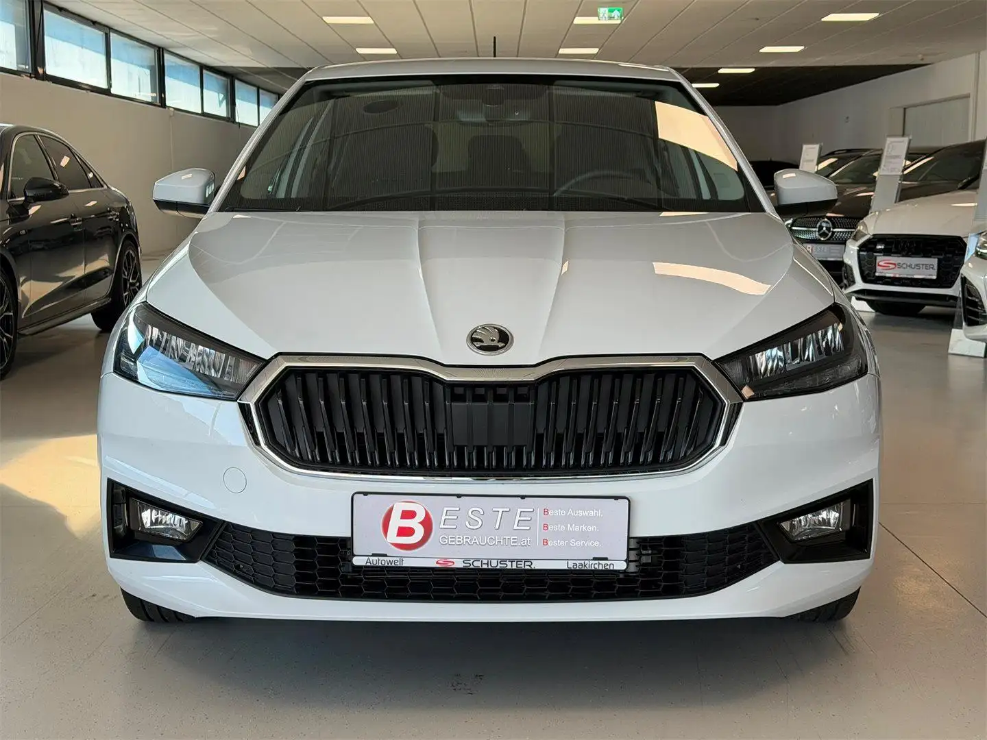 Skoda Fabia Selection 1,0 TSI Weiß - 2