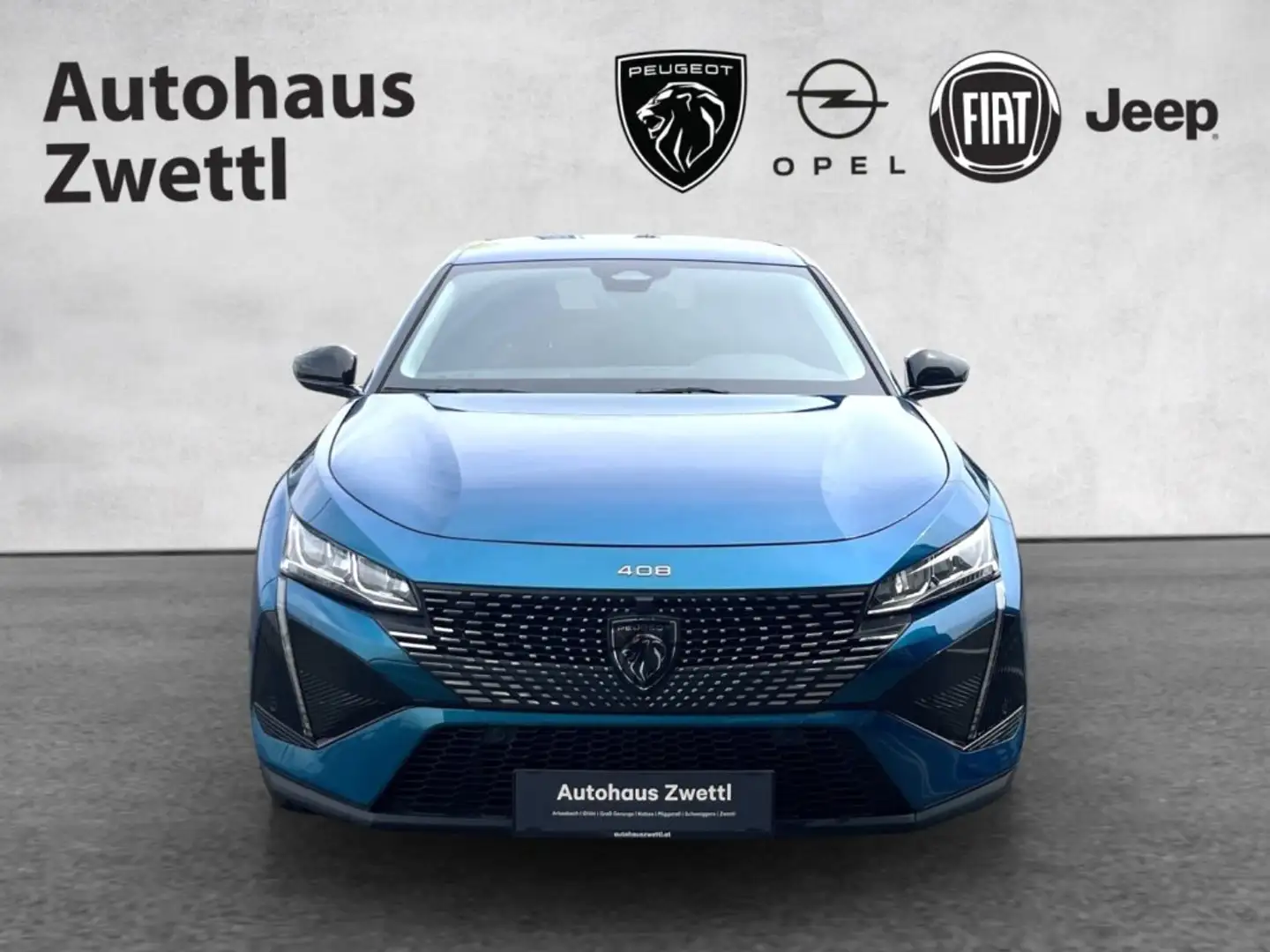 Peugeot 408 Allure MHEV 136 e-DCS6 Blau - 2
