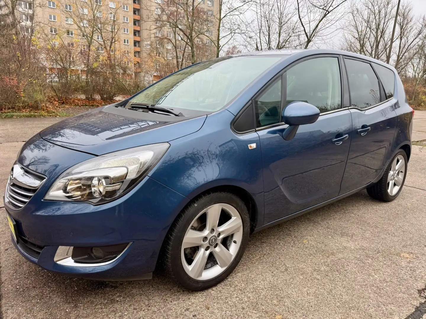 Opel Meriva B Innovation Automatik*GRA*LHZ*SHZ*CAM* Blau - 2