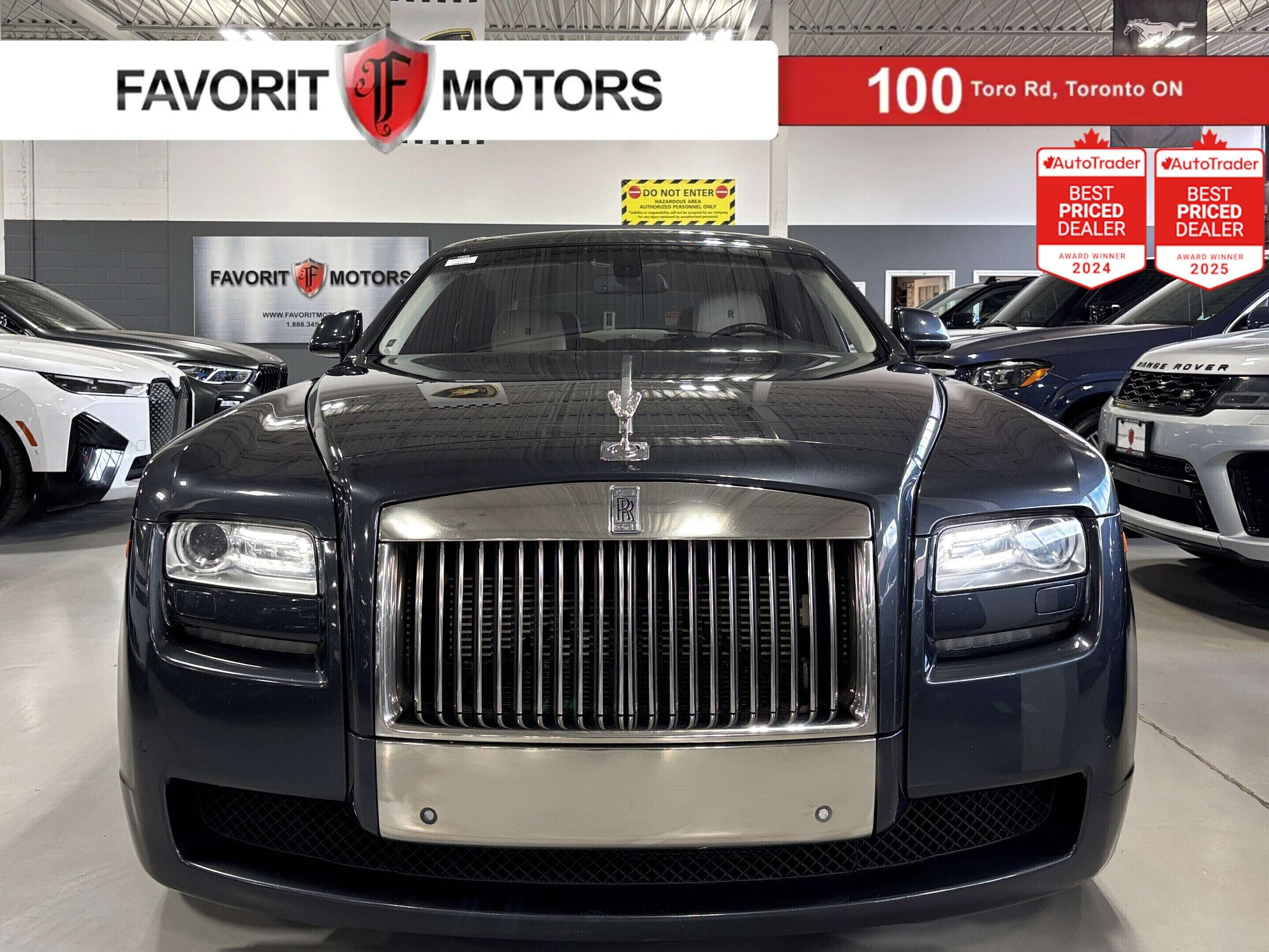 2012 Rolls-Royce Ghost V12|RWD|POWERDOORS|CREAMLEATHER|WOODTRIMS|+++