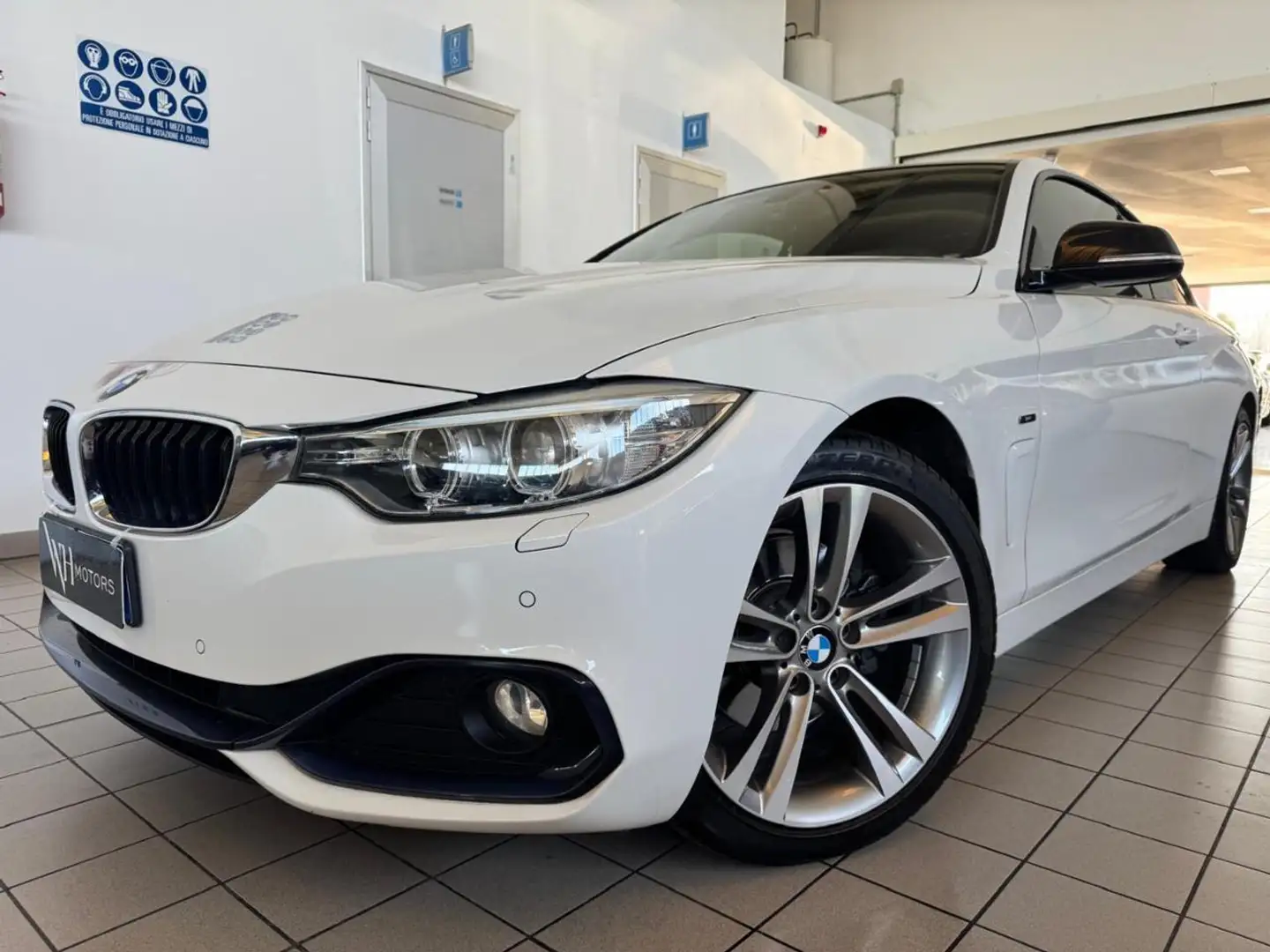 BMW 420 d Coupé Luxury*/*TETTO//SERVICE// Білий - 1