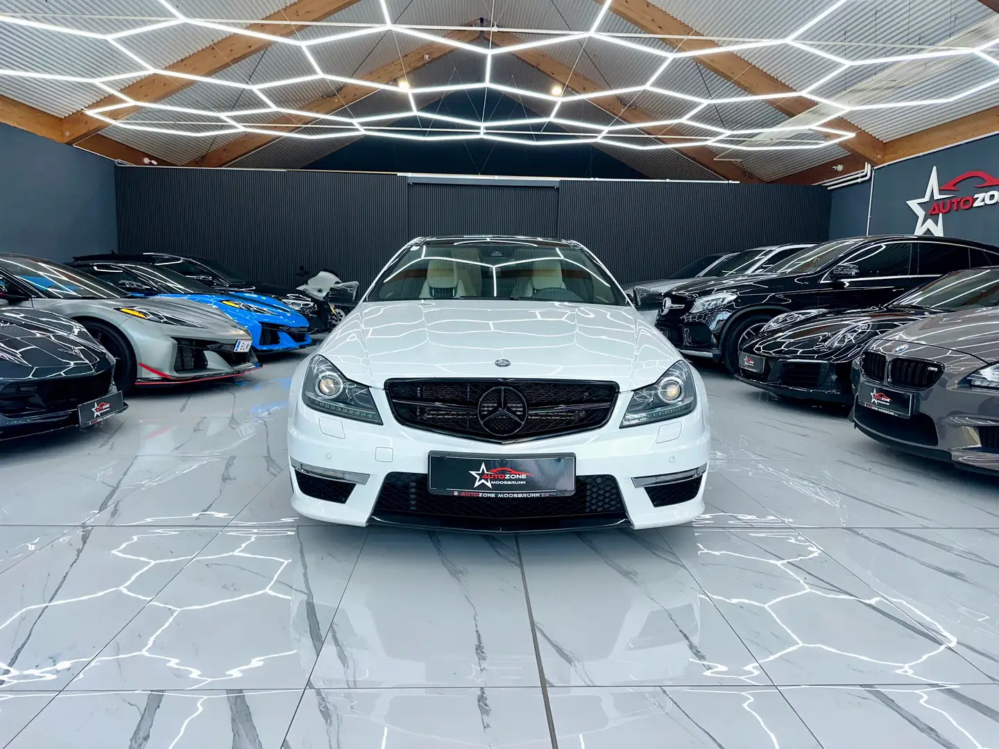 Mercedes-Benz C 63 AMG C 63 AMG NUR 46.000KM !!!! Weiß - 2