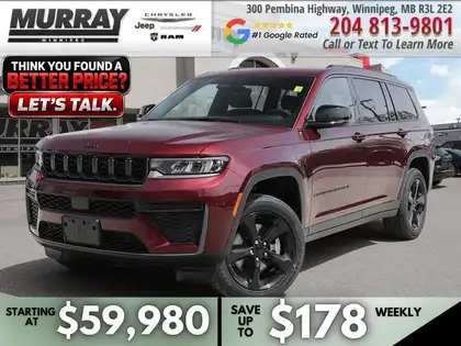 Red 2026 Jeep Grand Cherokee L SUV / Crossover  8-Speed Automatic