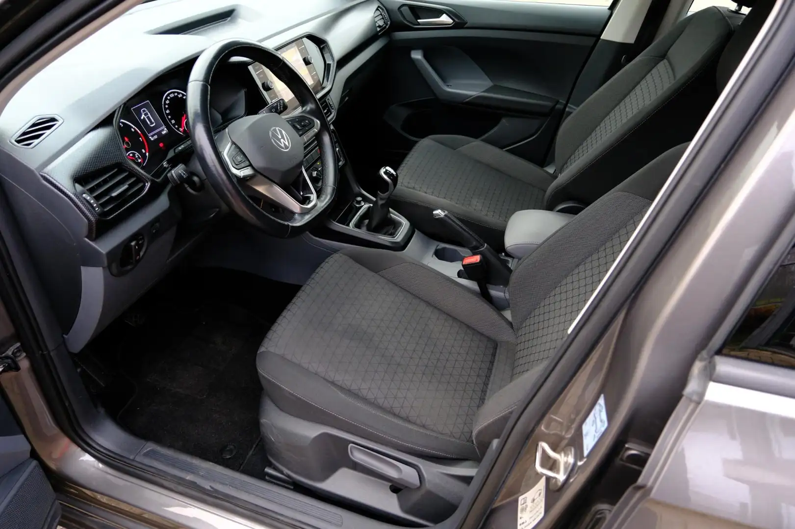 Volkswagen T-Cross 1.0 TSI Life Navi|Cam|1e Eig|Airco|Adapt-Cruise|LM Grijs - 2