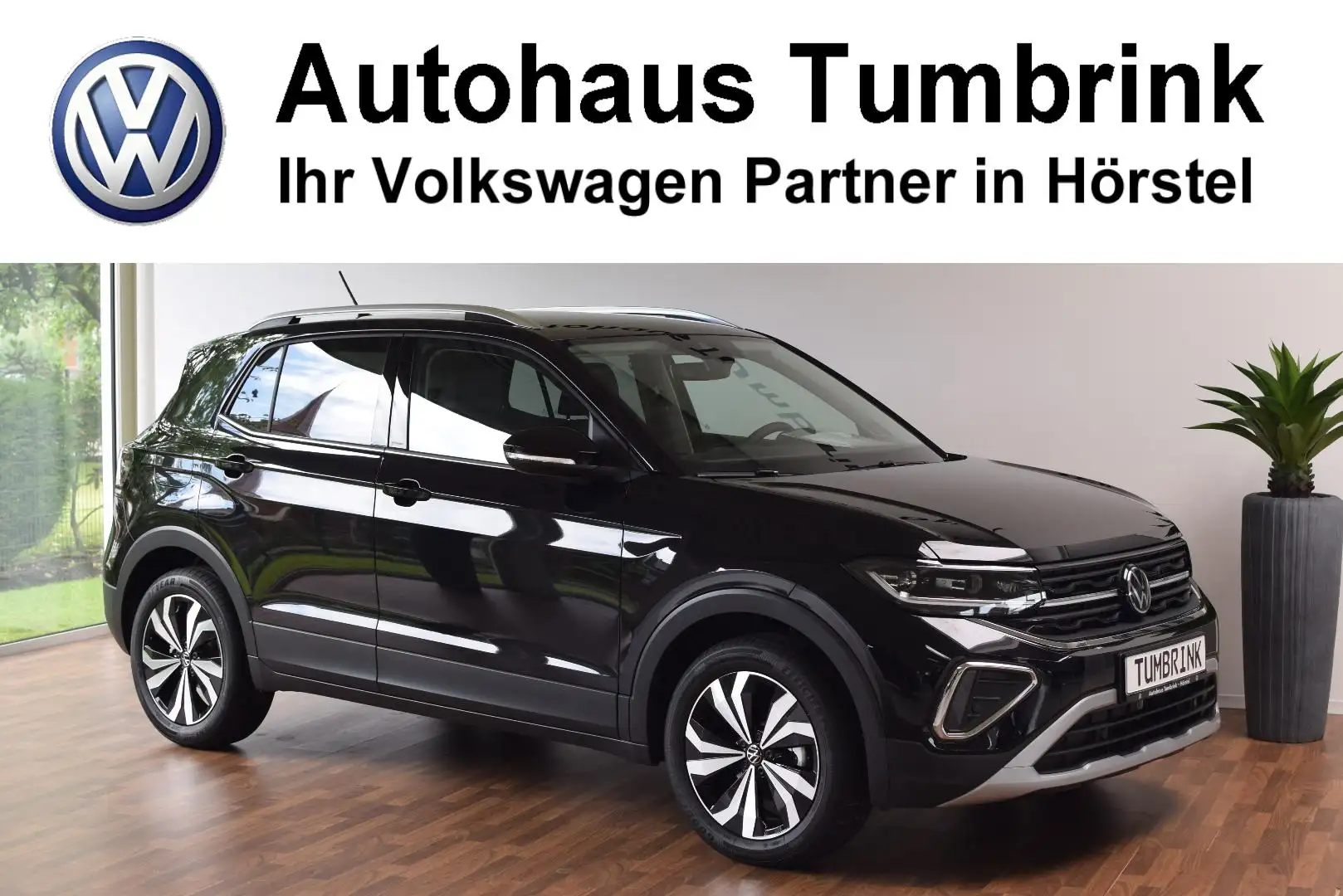 Volkswagen T-Cross Style TSI DSG ACC Kamera SHZ Schwarz - 1